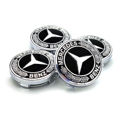 DEKIELKI KAPSLE NA FELGI ALUFELGI MERCEDES 60mm 4szt kpl