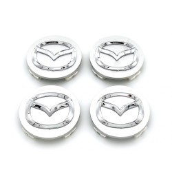 DEKIELKI KAPSLE NA FELGI ALUFELGI MAZDA 3 5 6 MX5 CX-7 CX-9 RX-8 56mm