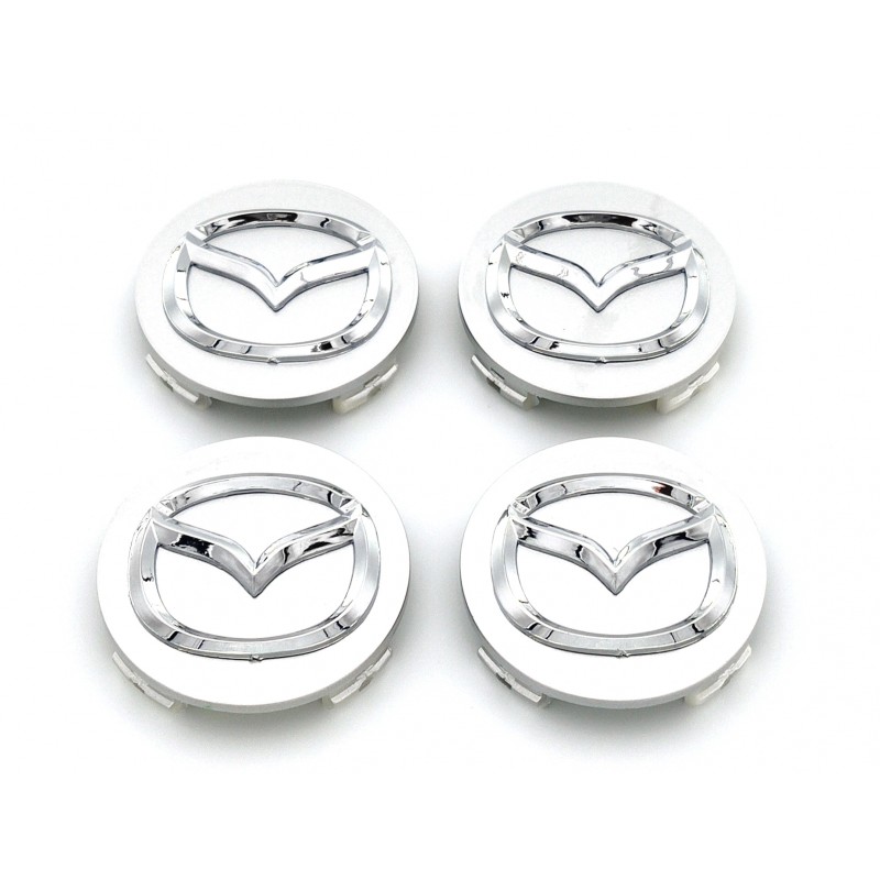 DEKIELKI KAPSLE NA FELGI ALUFELGI MAZDA 3 5 6 MX5 CX-7 CX-9 RX-8 56mm