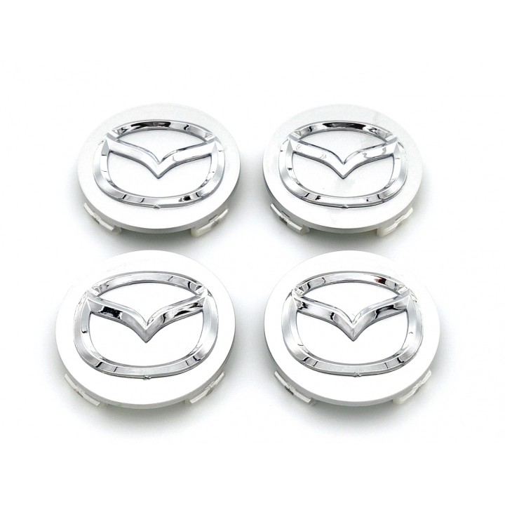 DEKIELKI KAPSLE NA FELGI ALUFELGI MAZDA 3 5 6 MX5 CX-7 CX-9 RX-8 56mm